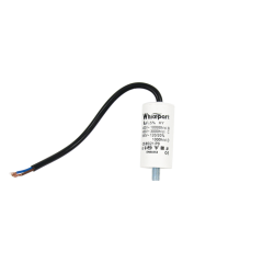 Конденсатор CBB60-G 6 мкФ, 450 В, Whicepart (провід + болт)