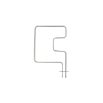 Тен для духовки, 225*330 мм, 600 Вт, Asel, Alex (з монтажною планкою)