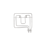 Тэн для духовки, 340*315 мм, 1100+1100 Вт, Beko 262900064, Balcik