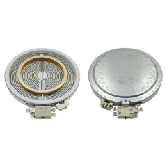Электроконфорка (стеклокерамика) EGO 10.51213.432, Ariston C00089645, 1000/2200 Вт, 230/206/134 мм