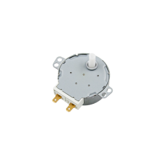 Двигатель (мотор) тарелки для микроволновий печи 220912RY01 21В 3.5/4Вт 4/5об/мин d=6*7 мм L=16 мм