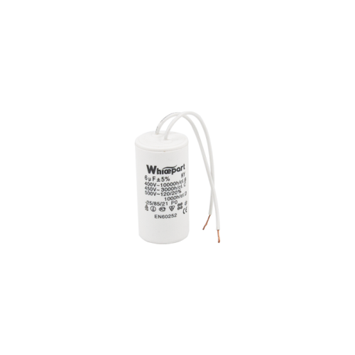 Конденсатор CBB60-K 6 мкФ, 450 В, Whicepart (провід)
