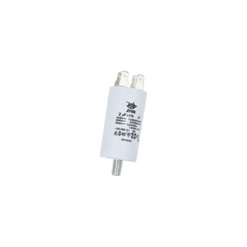 Конденсатор CBB60-E 2 мкФ, 450 В, Jyul (клеми + болт) Конденсатор CBB60-E 2 мкФ, 450 В, Jyul (клеми + болт)