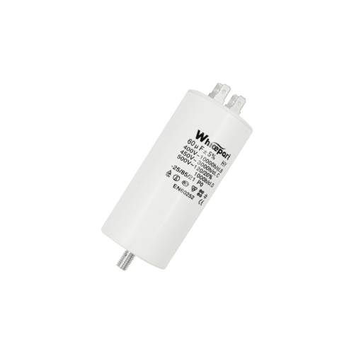 Конденсатор CBB60-E 60 мкФ, 450 В, Whicepart (клеми + болт) Конденсатор CBB60-E 60 мкФ, 450 В, Whicepart (клеми + болт)