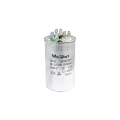 Конденсатор CBB65  25+1.5 мкФ, 440 В, Whicepart (металлический корпус, клеммы)