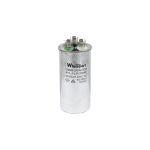 Конденсатор CBB65 40+5 мкФ, 440 В, Whicepart (металевий корпус, клеми)