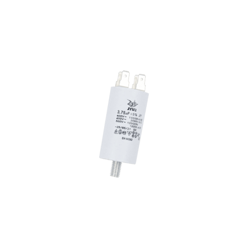 Конденсатор CBB60-E 3.75 мкФ, 450 В, Jyul (клеми + болт) Конденсатор CBB60-E 3.75 мкФ, 450 В, Jyul (клеми + болт)