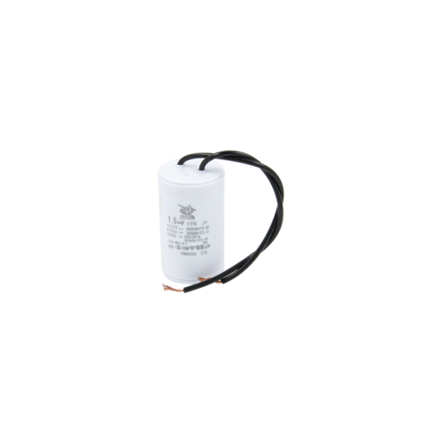 Конденсатор CBB60-K   1.5 мкФ, 450 В, Jyul (провод) Конденсатор CBB60-K   1.5 мкФ, 450 В, Jyul (провод)