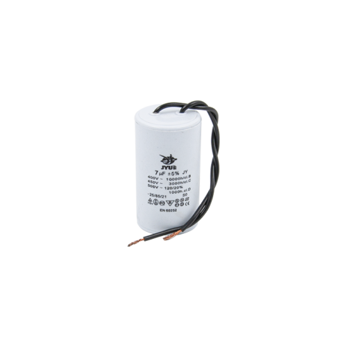 Конденсатор CBB60-K 7 мкФ, 450 В, Jyul (провід) Конденсатор CBB60-K 7 мкФ, 450 В, Jyul (провід)