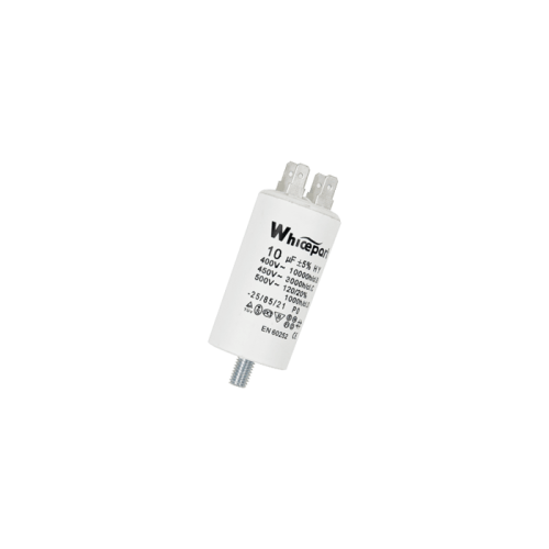 Конденсатор CBB60-E 10 мкФ, 450 В, Whicepart (клеми + болт) Конденсатор CBB60-E 10 мкФ, 450 В, Whicepart (клеми + болт)