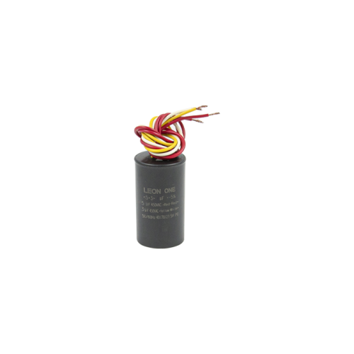 Конденсатор CBB60-K 5+3 мкФ, 450 В, Leon One (провід) Конденсатор CBB60-K 5+3 мкФ, 450 В, Leon One (провід)