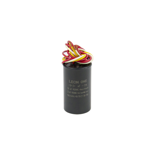 Конденсатор CBB60-K 9+3 мкФ, 450 В, Leon One (провід) Конденсатор CBB60-K 9+3 мкФ, 450 В, Leon One (провід)