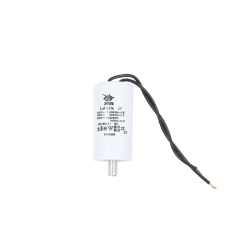 Конденсатор CBB60-G 3 мкФ, 450 В, Jyul (провід + болт) Конденсатор CBB60-G 3 мкФ, 450 В, Jyul (провід + болт)
