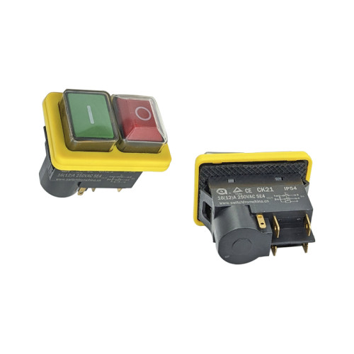 Кнопка для бетономешалки CK21A, 57*39 мм (5 контактов) Кнопка для бетономешалки CK21A, 57*39 мм (5 контактов)