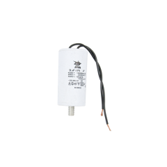 Конденсатор CBB60-G 9 мкФ, 450 В, Jyul (провід + болт)