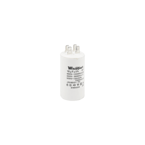 Конденсатор CBB60-A 16 мкФ, 450 В, Whicepart (клеми) Конденсатор CBB60-A 16 мкФ, 450 В, Whicepart (клеми)