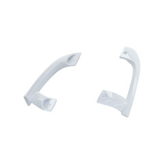 Ручка для холодильника Gorenje 380375, L215 мм (низ правая / верх левая)