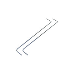Пружина крышки люка для стиральной машины Whirlpool 481249248171 (2 штуки)
