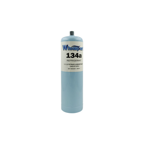 Фреон R-134a, 1000 г (з клапаном Шредера, подвійний), Whicepart Фреон R-134a, 1000 г (з клапаном Шредера, подвійний), Whicepart