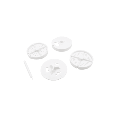 Набор насадок (макаронные изделия) NR8 для мясорубки Zelmer 86.2720, 12001096