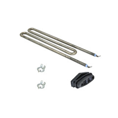 Тен для пральної машини L=277 мм, 2650 Вт, Irca, Miele 03051032 (без фланцю, з ущільненням)