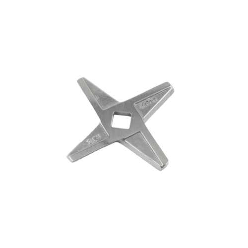 Нож для мясорубки Saturn CC-12, двусторонний, квадрат 8 мм, D60 мм, H3 мм Нож для мясорубки Saturn CC-12, двусторонний, квадрат 8 мм, D60 мм, H3 мм