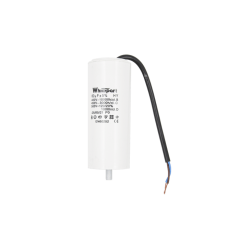 Конденсатор CBB60-G  60 мкФ, 450 В, Whicepart (провод + болт)