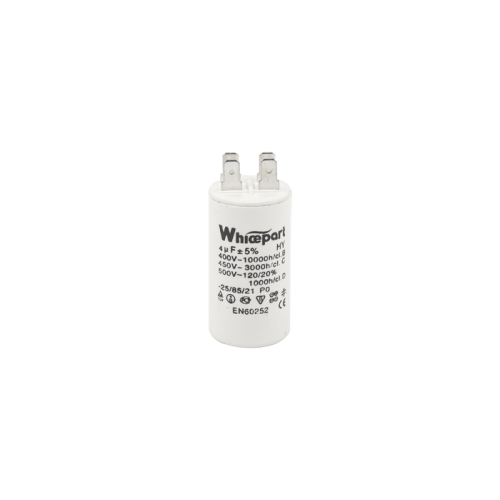 Конденсатор CBB60-A   4 мкФ, 450 В, Whicepart (клеммы) Конденсатор CBB60-A   4 мкФ, 450 В, Whicepart (клеммы)