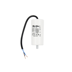 Конденсатор CBB60-G 35 мкФ, 450 В, Whicepart (провід + болт)
