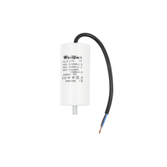 Конденсатор CBB60-G 40 мкФ, 450 В, Whicepart (провід + болт)