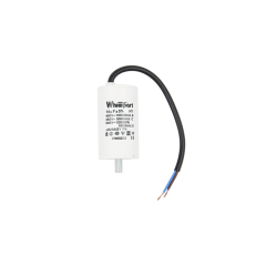 Конденсатор CBB60-G  14 мкФ, 450 В, Whicepart (провод + болт)