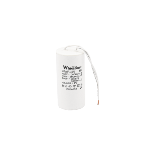 Конденсатор CBB60-K 35 мкФ, 450 В, Whicepart (провід) Конденсатор CBB60-K 35 мкФ, 450 В, Whicepart (провід)