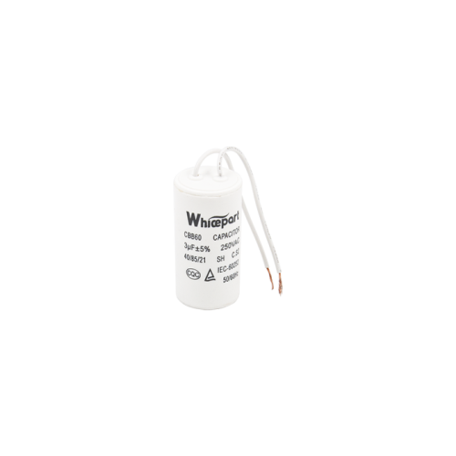 Конденсатор CBB60-K 3 мкФ, 450 В, Whicepart (провід) Конденсатор CBB60-K 3 мкФ, 450 В, Whicepart (провід)