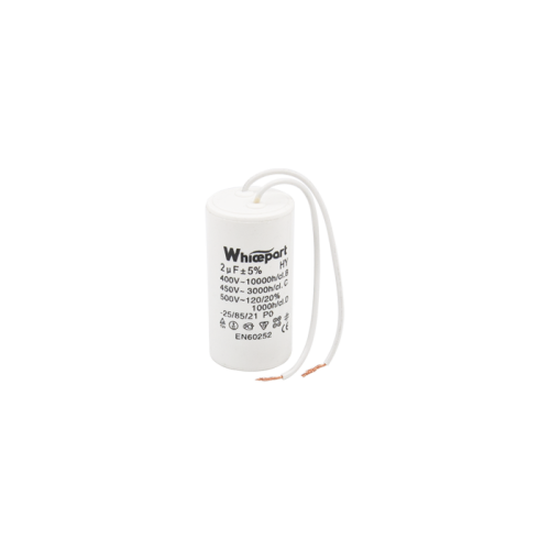 Конденсатор CBB60-K   2 мкФ, 450 В, Whicepart (провод) Конденсатор CBB60-K   2 мкФ, 450 В, Whicepart (провод)