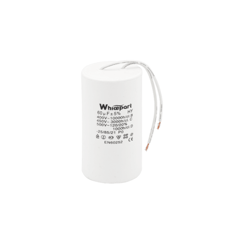 Конденсатор CBB60-K 60 мкФ, 450 В, Whicepart (провід) Конденсатор CBB60-K 60 мкФ, 450 В, Whicepart (провід)