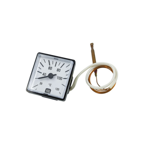 Термометр для котла MMG R4 2256-0-110-0, 45х45 мм, 0-120°C, с капилляром L=900 мм (квадратный) Термометр для котла MMG R4 2256-0-110-0, 45х45 мм, 0-120°C, с капилляром L=900 мм (квадратный)
