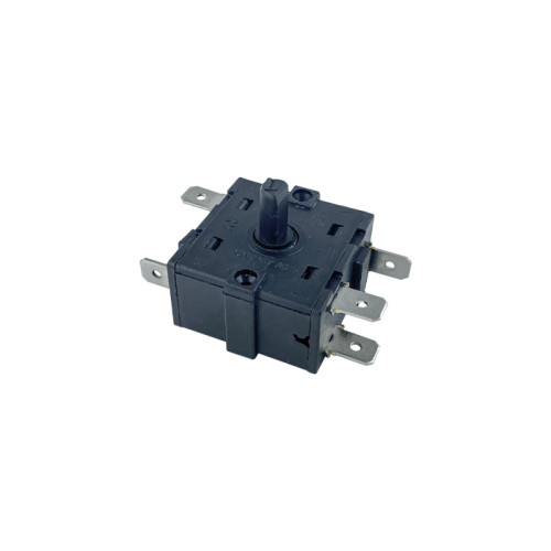 Переключатель режимов для климатической техники 5 контактов (4-позиционный) Переключатель режимов для климатической техники 5 контактов (4-позиционный)