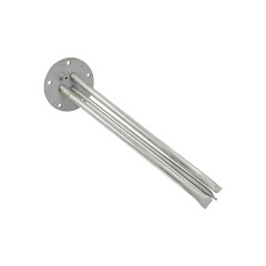 Фланец для бойлера под сухой тэн Galmet, D127 мм, L400 мм (цельная нержавейка)