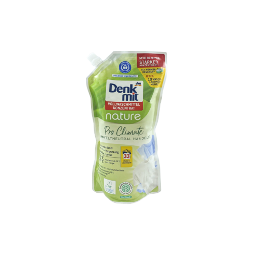 Гель для пральної машини висококонцентрований DenkMit Nature Pro Climate (еко-формула), 1 л