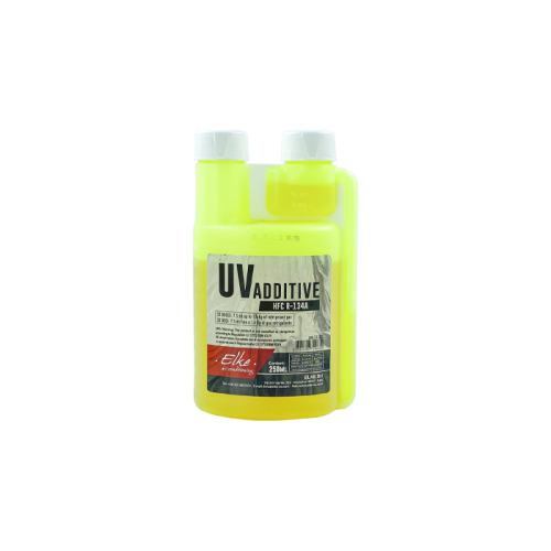 Універсальний флуоресцентний ультрафіолетовий течошукач фреону Elke HFC R-134A (250 мл)