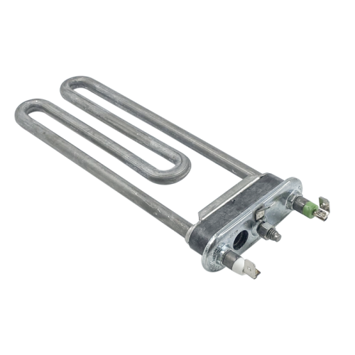 Тен для пральної машини L=190 мм, 1700 Вт, Thermowatt, Ariston C00086357 (з отвором під датчик)