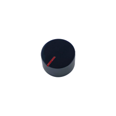 Ручка для духовки и плиты A0030, d=37 мм (металлическая черная)