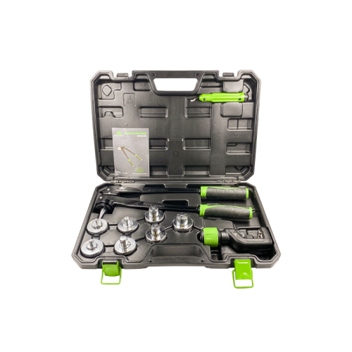 Набір інструментів для вальцювання мідних труб Whicepart Super Stars ST-100A (3/8-1 1/8") з труборізом Набір інструментів для вальцювання мідних труб Whicepart Super Stars ST-100A (3/8-1 1/8") з труборізом