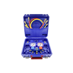 Манометричний колектор 2-вентильний Whicepart DSZH WK-P3602B (R-22, R-407c, R-410a, R-404a)