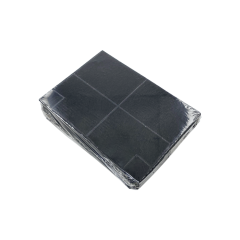 Фильтр для вытяжки Whirlpool 484000008781, Faber 122.0157.242, 195*140*19 мм (2 штуки, угольный)