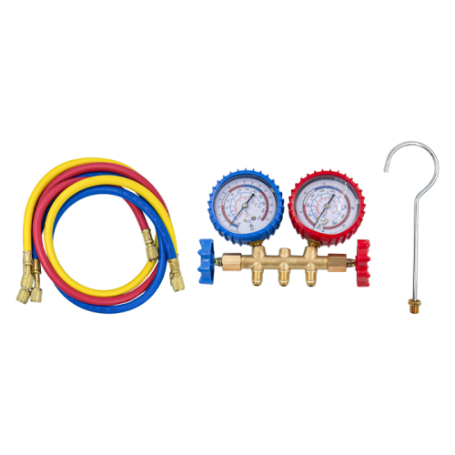 Манометричний колектор 2-вентильний Whicepart CT-636GFS (R-22, R-407c, R-404a, R-134a)