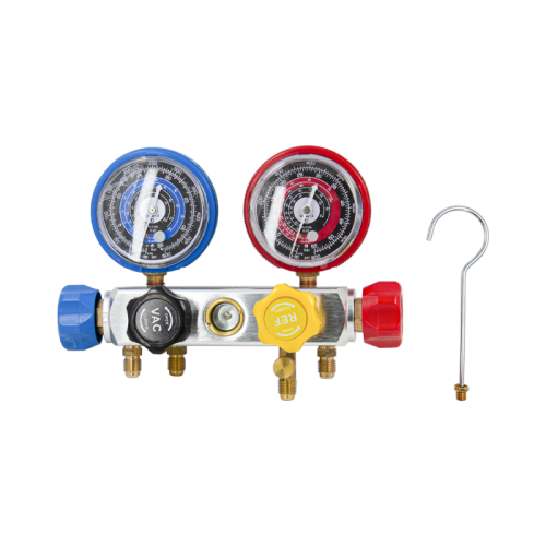 Манометрический коллектор 4-вентильный Whicepart CT-436G (R-410a, R-22, R-134a, R-404a)