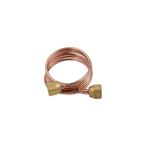 Капиллярная труба 1/8" с двумя гайками 1/4", MXG-1000 (1000 мм) Капиллярная труба 1/8" с двумя гайками 1/4", MXG-1000 (1000 мм)