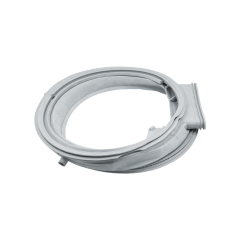 Гума (манжета) люка для пральної машини Candy 70006592 (1 патрубок наскрізний + 1 глухий)