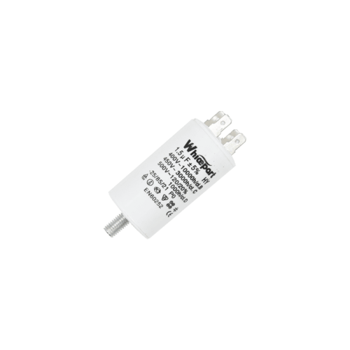 Конденсатор CBB60-E   1.5 мкФ, 450 В, Whicepart (клеммы + болт)